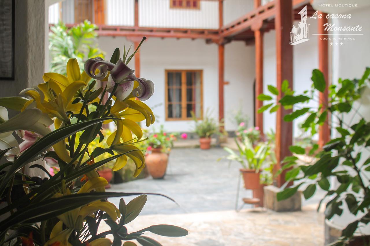 La Casona Monsante Hotel Chachapoyas Exterior photo