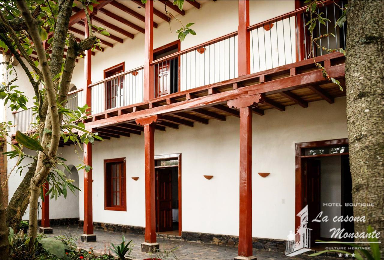 La Casona Monsante Hotel Chachapoyas Exterior photo